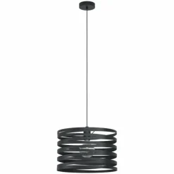 Suspension Eglo CREMELLA Noir, 1 lumière