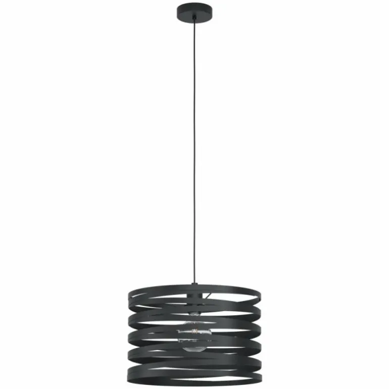 Suspension Eglo CREMELLA Noir, 1 lumière