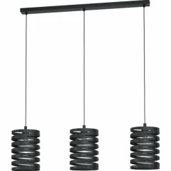 Suspension Eglo CREMELLA Noir, 3 lumières
