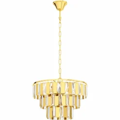 Suspension Eglo ERSEKA Laiton, 5 lumières