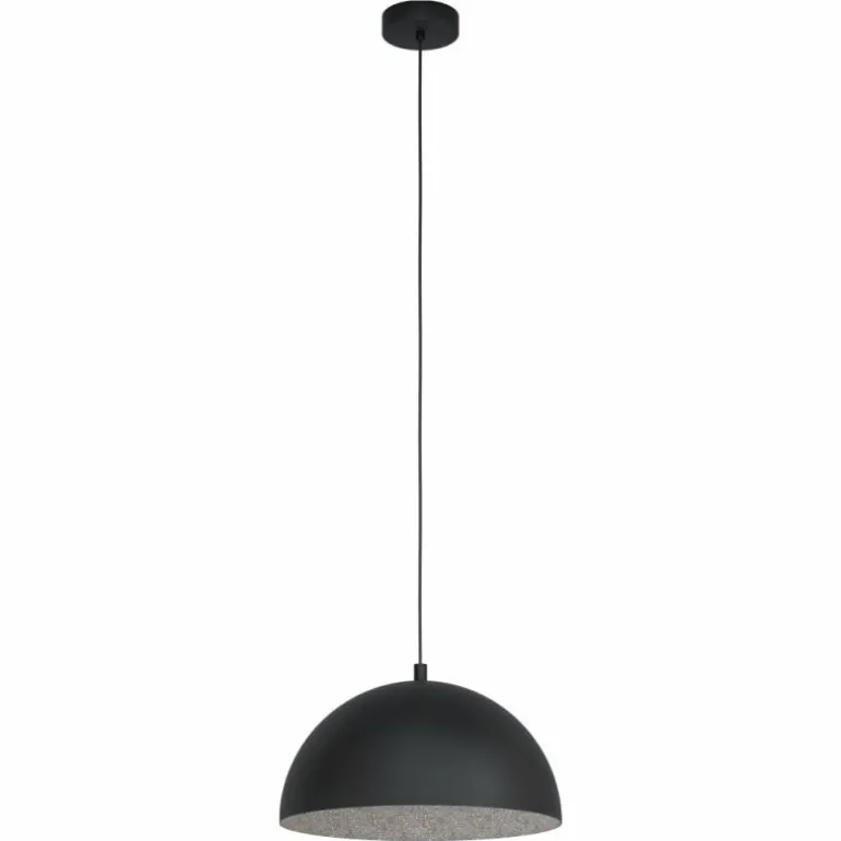 Suspension Eglo GAETANO Gris, Noir, 1 lumière