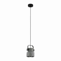 Suspension Eglo HILCOTT Noir, 1 lumière