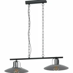 Suspension EGLO KENILWORTH Noir, 2 lumières