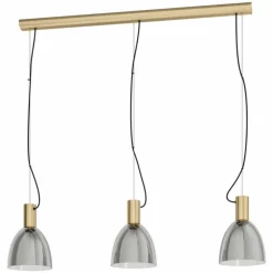 Suspension Eglo LEBALIO Brun, 3 lumières
