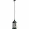 Suspension Eglo LISBURN Vert, Noir, 1 lumière