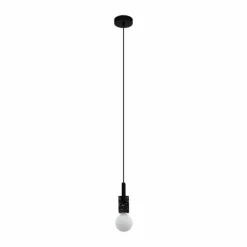 Suspension Eglo LOBATIA Noir, 1 lumière
