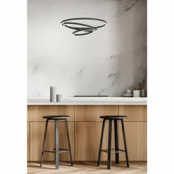 Suspension Eglo LOBINERO-Z LED Noir, 1 lumière