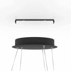 Suspension Eglo LOBINERO-Z LED Noir, 1 lumière