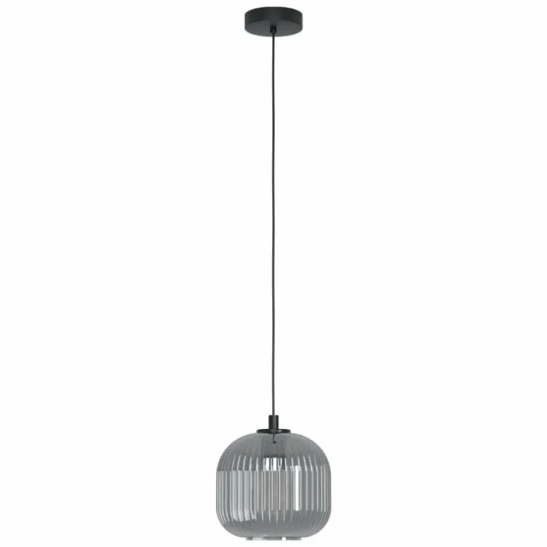 Suspension Eglo MANTUNALLE Noir, 1 lumière