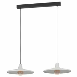 Suspension Eglo MINIERE Noir, 2 lumières