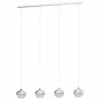 Suspension EGLO MIOGLIA Chrome, 4 lumières