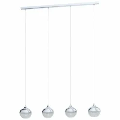 Suspension EGLO MIOGLIA Chrome, 4 lumières