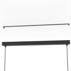 Suspension Eglo NOHALES Noir, 4 lumières