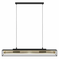 Suspension Eglo NOHALES Noir, 4 lumières