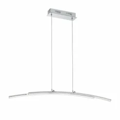 Suspension Eglo PERTINI LED Chrome, 2 lumières