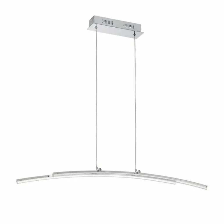 Suspension Eglo PERTINI LED Chrome, 2 lumières