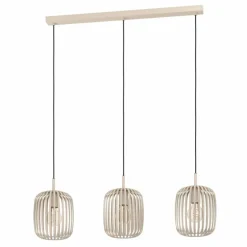 Suspension Eglo ROMAZZINA Noir, 3 lumières
