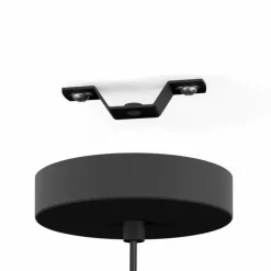 Suspension Eglo ROUNDHAM Laiton, Noir, 1 lumière