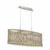 Suspension Eglo SENDERO Nickel mat, 2 lumières