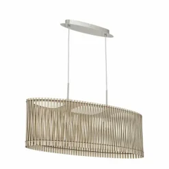 Suspension Eglo SENDERO Nickel mat, 2 lumières