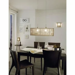 Suspension Eglo SENDERO Nickel mat, 2 lumières