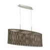 Suspension Eglo SENDERO Nickel mat, 2 lumières