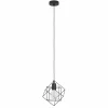 Suspension Eglo STRAITON Noir, 1 lumière