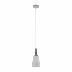 Suspension EGLO TALBOT Gris, Blanc, 1 lumière