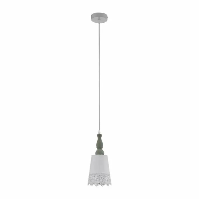 Suspension EGLO TALBOT Gris, Blanc, 1 lumière