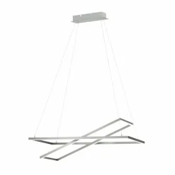 Suspension Eglo TAMASERA LED Nickel mat, 2 lumières