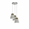 Suspension Eglo TAREGA Gris, 3 lumières