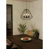 Suspension Eglo TARLE Noir, 3 lumières