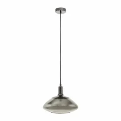 Suspension EGLO TORRONTES Nickel mat, Noir, 1 lumière