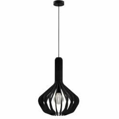 Suspension Eglo VELASCO Noir, 1 lumière