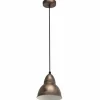Suspension Eglo VINTAGE Brun foncé, Cuivre, 1 lumière