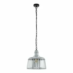 Suspension EGLO WRAXALL Noir, Argenté, 1 lumière