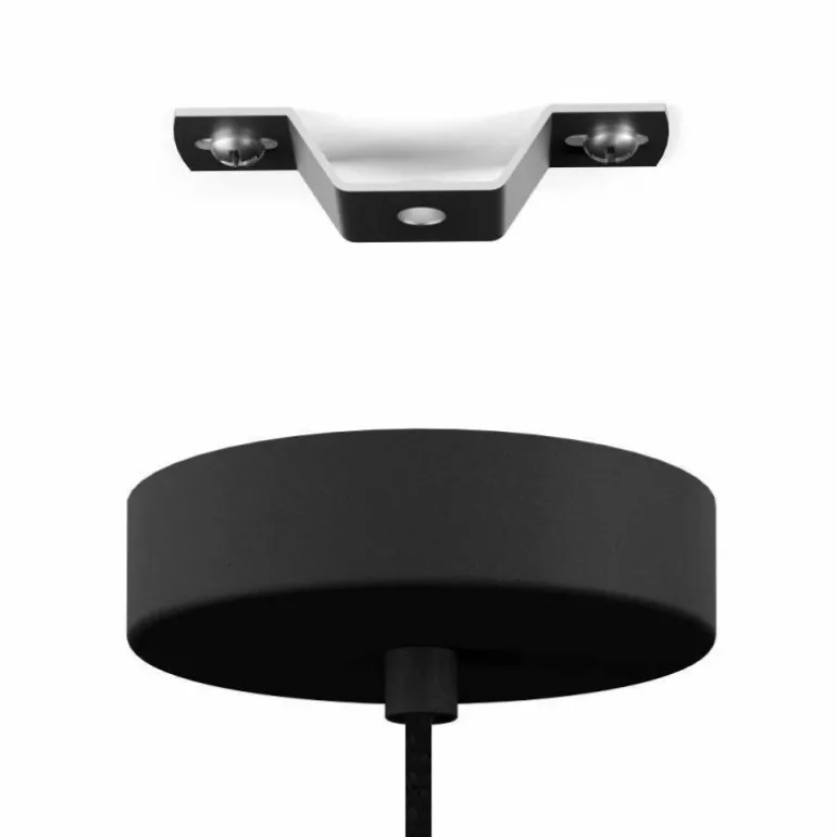 Suspension Eglo YORTH Laiton, Noir, 1 lumière