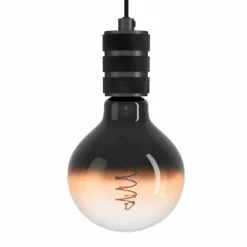Suspension Eglo YORTH Nickel mat, Noir, 1 lumière