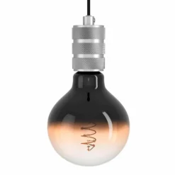 Suspension Eglo YORTH Noir, Argenté, 1 lumière