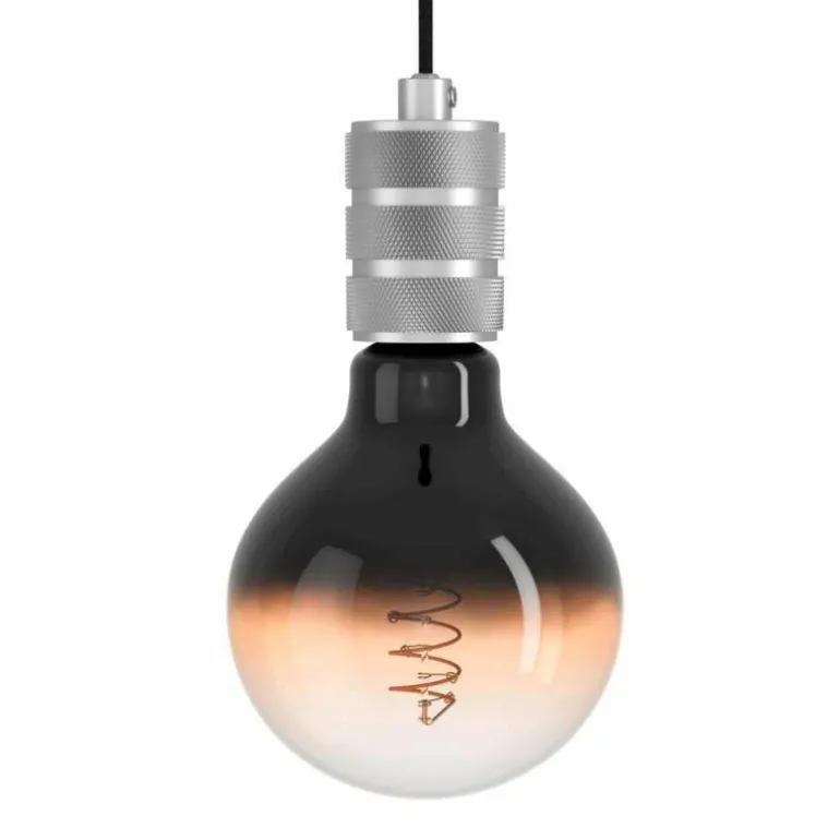 Suspension Eglo YORTH Noir, Argenté, 1 lumière