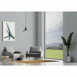 Suspension Eglo-Leuchten ABREOSA Gris, Noir, 1 lumière