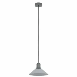 Suspension Eglo-Leuchten ABREOSA Gris, Noir, 1 lumière