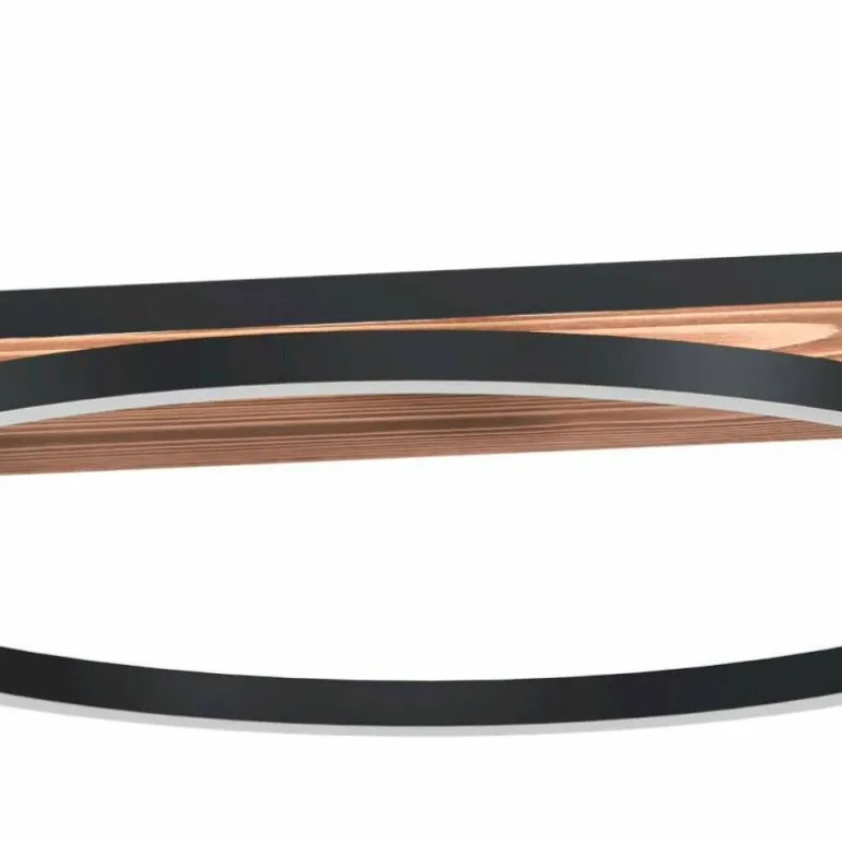 Suspension Eglo-Leuchten BOYAL LED Brun, Noir, 3 lumières