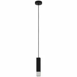 Suspension Eglo-Leuchten BUTRANO LED Noir, Argenté, 1 lumière