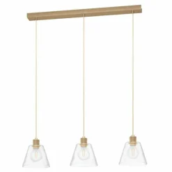 Suspension Eglo-Leuchten COPLEY Or, 3 lumières