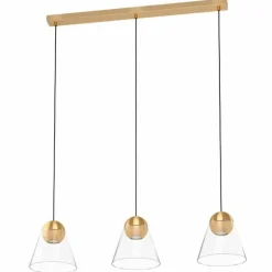 Suspension Eglo-Leuchten CERASELLA LED Laiton, 3 lumières