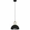 Suspension Eglo-Leuchten CALMANERA Laiton, Noir, 1 lumière