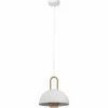 Suspension Eglo-Leuchten CALMANERA Laiton, Blanc, 1 lumière