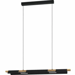 Suspension Eglo-Leuchten ERMUA LED Brun, Noir, 1 lumière