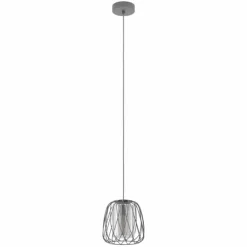 Suspension Eglo-Leuchten FLORESTA Noir, 1 lumière
